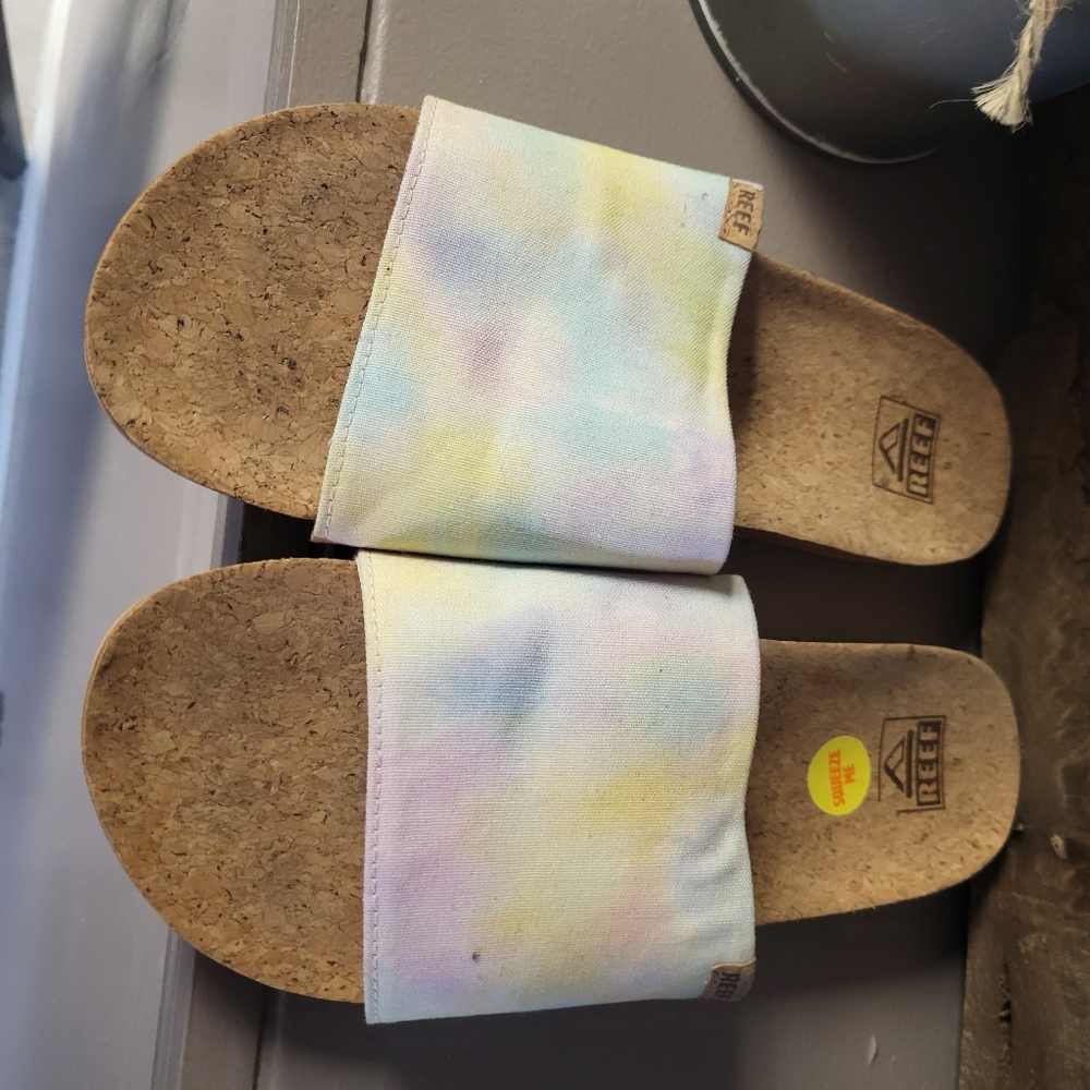 Reef Sandals tie dye